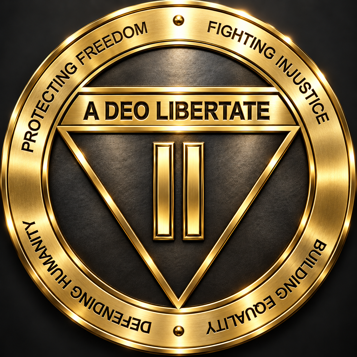 LIBERTALIA — Goldenes Emblem